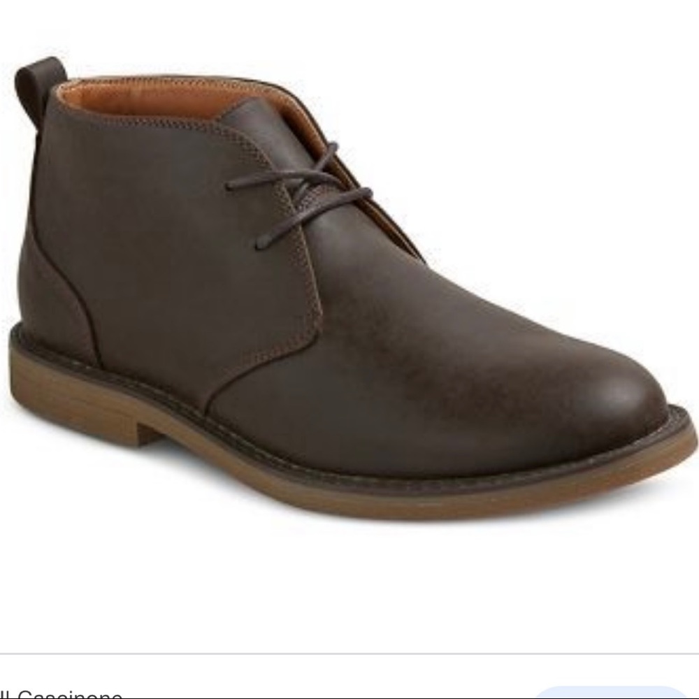 Men’s Merona Chukka Boots in Brown - Style “Ethan” - Size 9.5